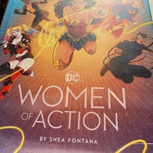 DC Women of Action by Shea Fontana - Illustrated Cover